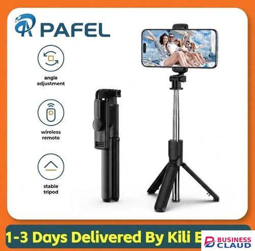PAFEL R1/R1S Bluetooth selfie stick 3in1 phones tripod stand fill light telescopic selfie stick wireless remote control tripod Bluetooth live streaming mobile phone stands in Built-charging-cable-and-22-5w-fast-charging