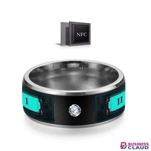 Fashion NFC Smart Ring Intelligent Wear Connect Android Phone Equipment Ring Waterproof Multifunction Magic NFC Finger Ring in Cables-led-light-flashlight