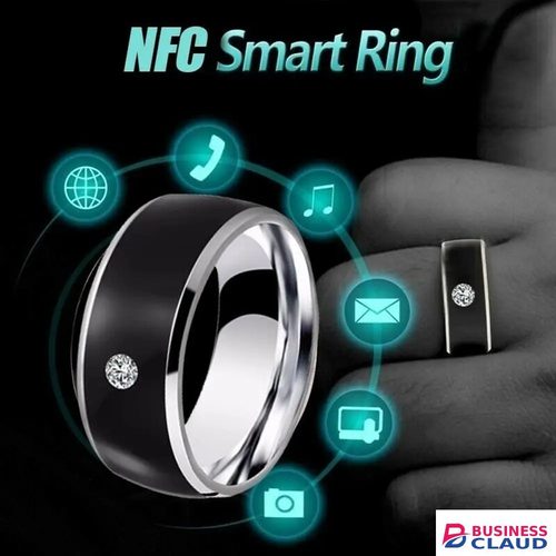 Fashion NFC Smart Ring Intelligent Wear Connect Android Phone Equipment Ring Waterproof Multifunction Magic NFC Finger Ring in Cables-led-light-flashlight