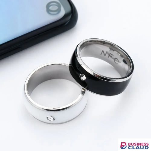 Fashion NFC Smart Ring Intelligent Wear Connect Android Phone Equipment Ring Waterproof Multifunction Magic NFC Finger Ring in Cables-led-light-flashlight