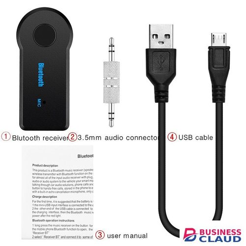 Bluetooth Transmitter Bluetooth Receiver Wireless Audio 3.5mm Aux Adapter Stereo Ack For Car Music Audio Handsfree Speaker
