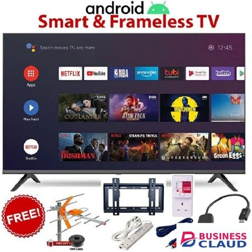 Free Amtec 43L12 43" Inch TV Bluetooth Smart Android Television,YOUTUBE,NETFLIX,USB HDMI TELEVISIONS+1 YEARS WARRANTY in Upper-hill