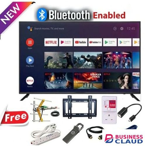 Free Amtec 43L12 43" Inch TV Bluetooth Smart Android Television,YOUTUBE,NETFLIX,USB HDMI TELEVISIONS+1 YEARS WARRANTY in Upper-hill
