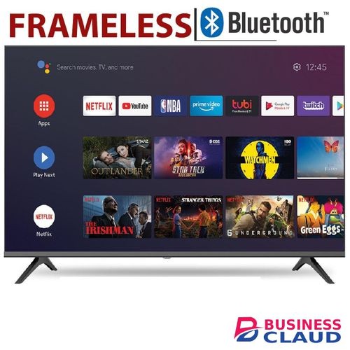 Free Solarmax 43" Inch,FHD Smart Android TV,BLUETOOTH/FRAMELESS,WI-FI /(1YR WARRANTY)+FREE TV GUARD+BRACKET+EXTENSION warranty in Upper-hill