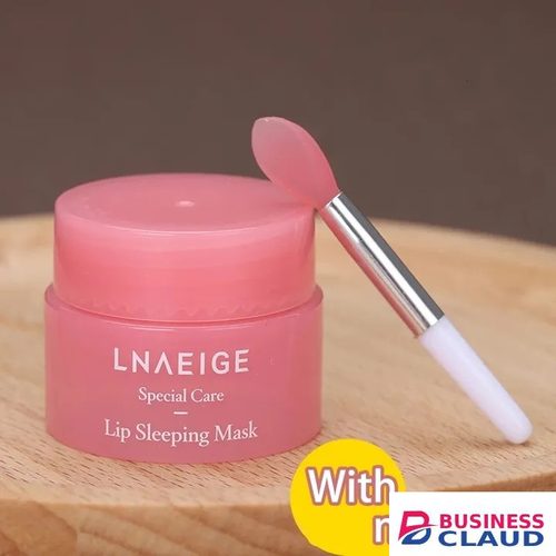 3g South Korea Lip Sleep Mask Night Sleep Maintenance Moisturizing Lip Gloss Bleach Cream Nourishing Lip Care Strawberry