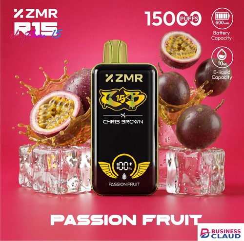 15000 Puffs ZMR R15 Best Flavor Fashion E-cigarette Disposable Vape – Smart Display, Adjustable Airflow, Wireless Charging