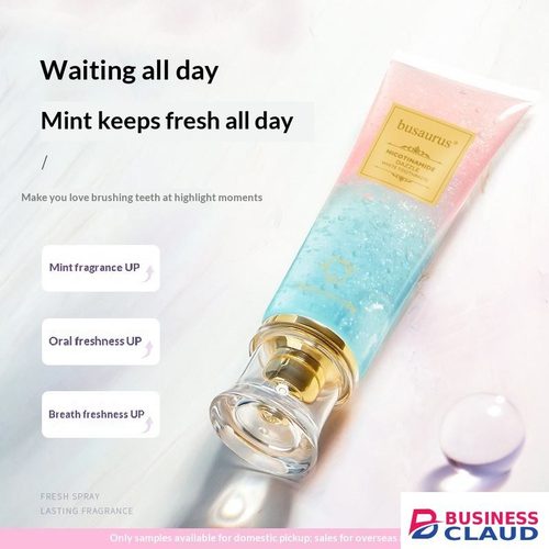 Professional Busaurus Nicotinamide Dazzle Whitening Toothpaste 100g - Blue & Pink Starry Texture, Professional Teeth Brightening, Fresh Mint Breath, Remove Stains & Oral Odor in Kenya-premium-incense-scent