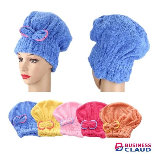 Shower Cap Women Hair Cap Microfibre Quick Hair Drying Bath Spa Bowknot Cap Wrap Towel Hat For Bath Bathroom Accessories in Kenya-premium-incense-scent