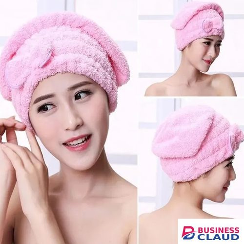 Shower Cap Women Hair Cap Microfibre Quick Hair Drying Bath Spa Bowknot Cap Wrap Towel Hat For Bath Bathroom Accessories in Kenya-premium-incense-scent
