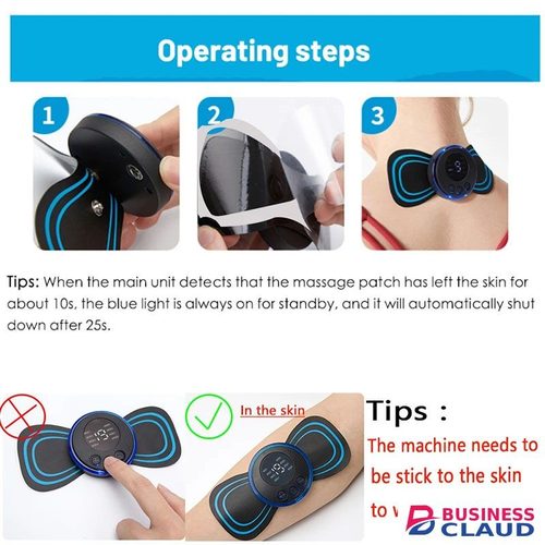 EMS Neck Massagers LCD Display Electric Cervical Vertebra Massage Patch for Relieve Relax Muscle Fatigue Relaxation Portable Neck Stretcher, Neck Back Patch 8 Mode Pulse Muscle Stimulator Relief Pain in Kenya-premium-incense-scent