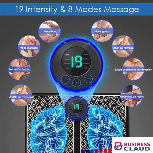 Foot Massger Electric EMS Sole Massage Pad Feet Muscle Stimulation 8 Modes 19 Level Relaxation USB Charging Portable Foldable Massager Mat Improve Blood Circulation Relief Pain Relax Feet in Kenya-premium-incense-scent