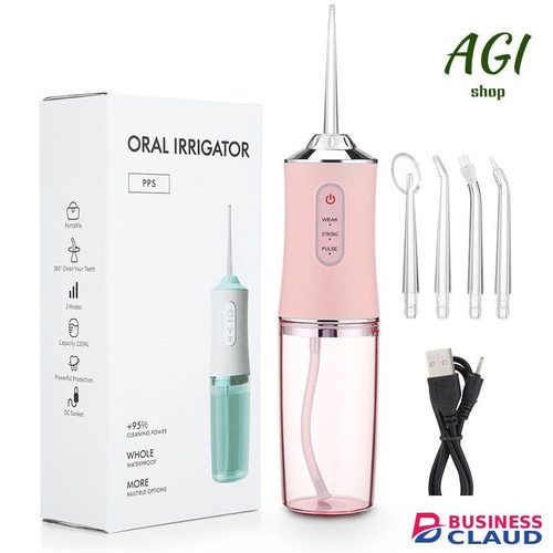 Portable Oral Irrigator Portable Dental Water Flosser USB Rechargeable Water Jet Floss Tooth Pick 4 Jet Tip 220ml 3 Modes IPX7 1400rpm in Kenya-premium-incense-scent