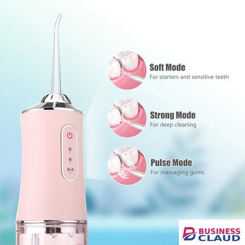 Portable Oral Irrigator Portable Dental Water Flosser USB Rechargeable Water Jet Floss Tooth Pick 4 Jet Tip 220ml 3 Modes IPX7 1400rpm in Kenya-premium-incense-scent