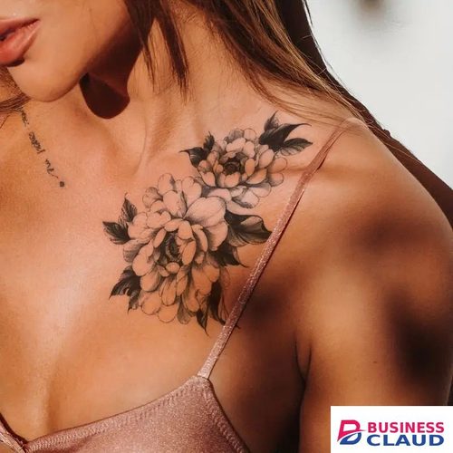 Durable 6 Pcs Waterproof Black Flower Pattern Body Tattoo Stickers - Durable, Long-Lasting for 3-5 Days, Suitable for Men and Women on Arm, Chest, Tummy, Back in 1-hot-comb-straightener-electric-hair-straightener-hair-curler-wet-dry-use-hair-flat-irons-hot