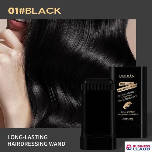 20g Quick Gray Hair Color Stick-Permanent, Long-Lasting Gray Coverage, Easy Application at Home or On-the-Go, Portable Hair Dye Stick with Applicator Brush,Ideal for Brown/Black Hair in Kenya-premium-incense-scent