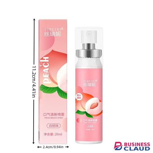 3Pcs Mouth Freshener Spray Oral Spray Remove Bad Breath Long Lasting Fruity Portable Breath Freshener Refreshing Oral Care Products 60ml