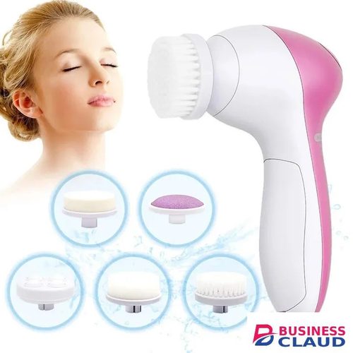 5 in 1 Face Cleansing Brush Silicone Facial Brush Deep Cleaning Pore Cleaner Face Massage Skin Care Waterproof Facial Brush in 1-face-cleansing-brush-silicone-facial-brush-deep-cleaning-pore-cleaner-face-massage-skin-care
