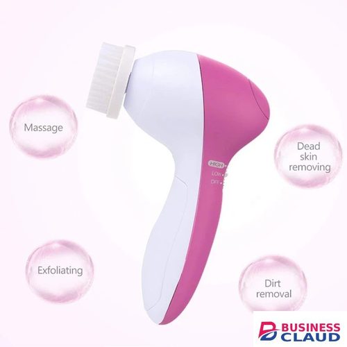 5 in 1 Face Cleansing Brush Silicone Facial Brush Deep Cleaning Pore Cleaner Face Massage Skin Care Waterproof Facial Brush in 1-face-cleansing-brush-silicone-facial-brush-deep-cleaning-pore-cleaner-face-massage-skin-care