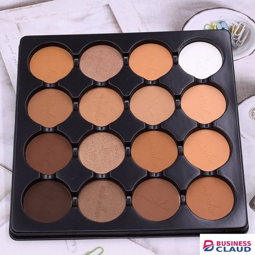 16 Matte Contour Powder Palette- 12 Color Powder, 4 Color Highlighters ,16 In 1MICOLOR Professional Powder Palette in 1micolor-professional-pow