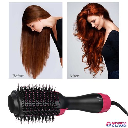 Pro One Step Hair Dryer Hair Comb Brush Volumizer Hair Straightener Hot Air Curling Iron Rotating Hair Rollers Straightening Irons in Kenya-premium-incense-scent