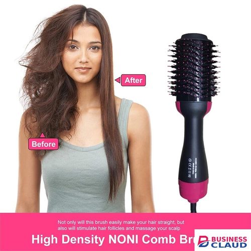 Pro One Step Hair Dryer Hair Comb Brush Volumizer Hair Straightener Hot Air Curling Iron Rotating Hair Rollers Straightening Irons in Kenya-premium-incense-scent