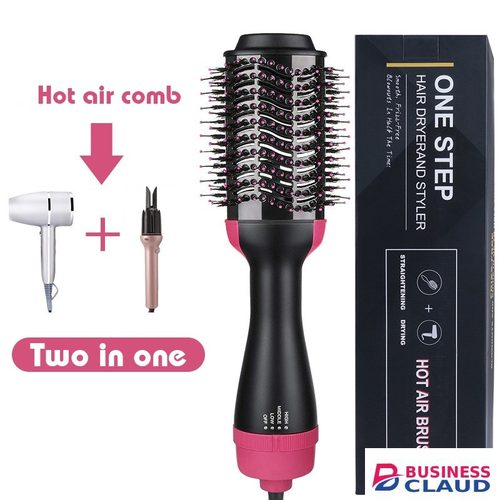 Pro One Step Hair Dryer Hair Comb Brush Volumizer Hair Straightener Hot Air Curling Iron Rotating Hair Rollers Straightening Irons in Kenya-premium-incense-scent