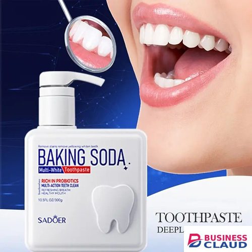 300g Deep Clean & Whitening Probiotic Toothpaste - Baking Soda Pump Dispenser for Personal Care in 1-hot-comb-straightener-electric-hair-straightener-hair-curler-wet-dry-use-hair-flat-irons-hot