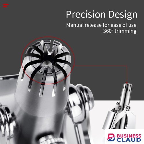 Portable Nose Hair Ear Trimmer For Men Stainless Steel Manual Washable Portable Hair Remover Nose Vibrissa Razor Shaver With Steel Box in Kenya-premium-incense-scent