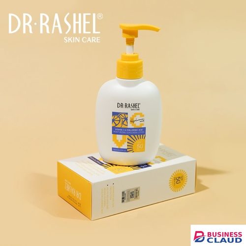 Dr. Rashel Vitamin C & Hyaluronic Moisturizing Sunscreen Lotion SPF 50 Sunblock Sun Protection Skin Care Cream Lotion in Kenya-premium-incense-scent