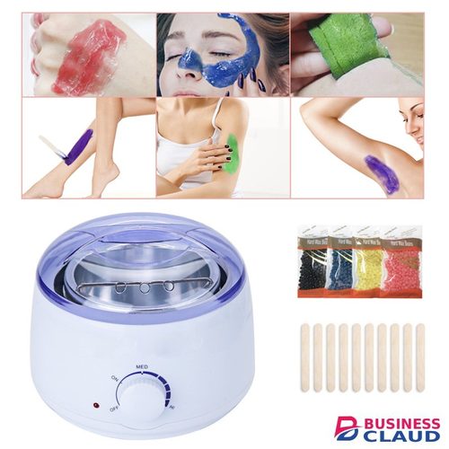 Hair Removal Wax-melt Machine Heater 4 Package Wax Beans 10 Wood Stickers Hair Removal Machine Waxing Kit in Kenya-premium-incense-scent