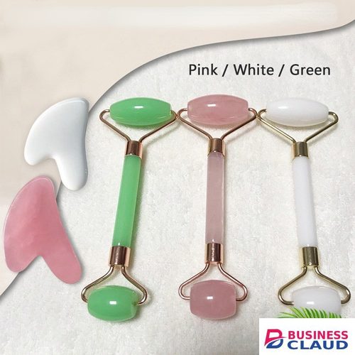 2pcs/set Skin Care Facial Rollers+Face Spa Massager Neck Roller Gua Sha Scraper Board Face Lift Up Wrinkle Remover Face Roller Scraper Set in Kenya-premium-incense-scent