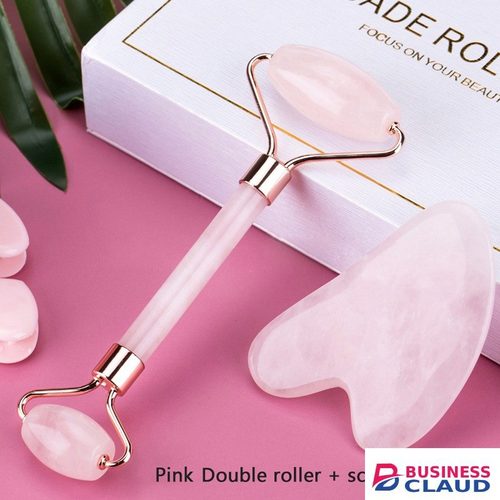 2pcs/set Skin Care Facial Rollers+Face Spa Massager Neck Roller Gua Sha Scraper Board Face Lift Up Wrinkle Remover Face Roller Scraper Set in Kenya-premium-incense-scent