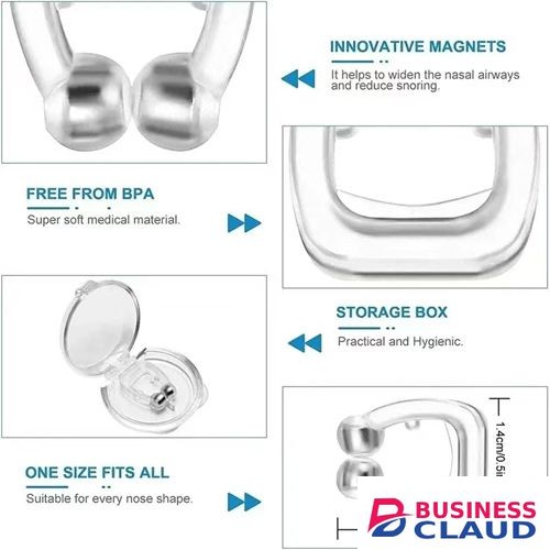 Anti Snoring Corrector Magnetic Anti Snore Stop Snoring Nose Clip Easy Breathe Improve Sleep Aid Apnea Night Device With Case in Kenya-premium-incense-scent
