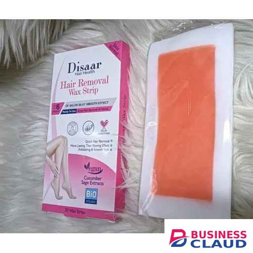 Disaar HAIR REMOVAL WAX STRIPS Skin Normal Quick Lasts 6 Weeks CUCUMBER SAGE EXTRACTS VEGAN Ready to Use jm in Kenya-premium-incense-scent