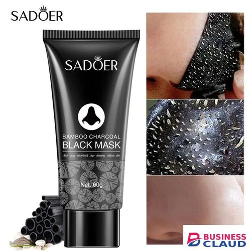 Sadoer Black Heads Face Mask, Face Peeling Mask, Bamboo Charcoal Face Peeling Mask, Removes Black Heads, Clearing Pores, Cleansing and Removing excessive Oil Blocking Pores, Can Apply Vitamin C After in Kenya-premium-incense-scent