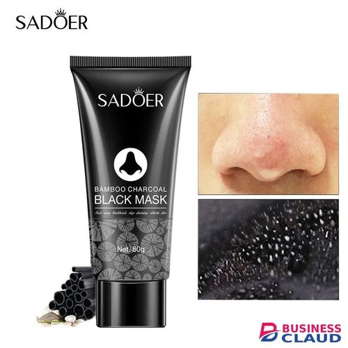 Sadoer Black Heads Face Mask, Face Peeling Mask, Bamboo Charcoal Face Peeling Mask, Removes Black Heads, Clearing Pores, Cleansing and Removing excessive Oil Blocking Pores, Can Apply Vitamin C After in Kenya-premium-incense-scent