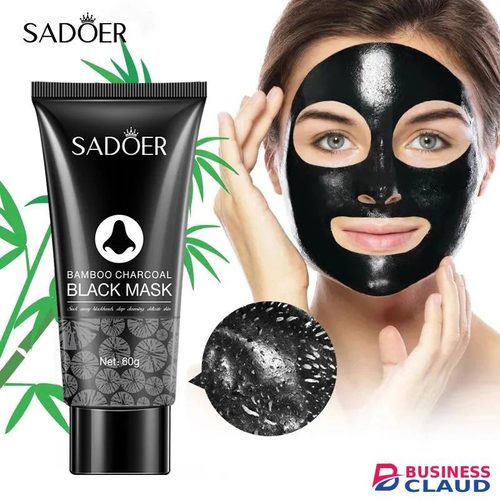 Sadoer Black Heads Face Mask, Face Peeling Mask, Bamboo Charcoal Face Peeling Mask, Removes Black Heads, Clearing Pores, Cleansing and Removing excessive Oil Blocking Pores, Can Apply Vitamin C After in Kenya-premium-incense-scent