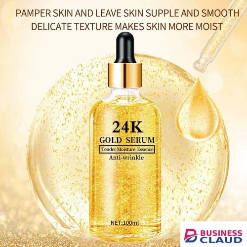 [Promotion] 100ml 24k Gold Hyaluronic Acid Nicotinamide Face Serum Anti Aging Facial Lifting Collagen Essence Skin Care Whitening Serum in 1-l-uodais-hair-repair-oil-serum-nodeg5-noir-curl-keeper-spray-smoothing-damaged-hair-treatment