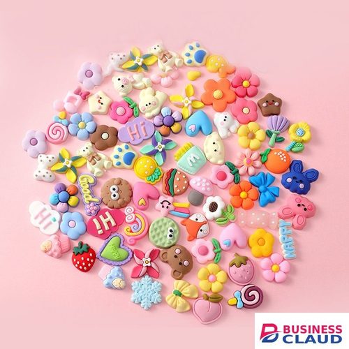 20 PCS/Set Tiny Random Style 3D Soft Glue Patch In The Hot Sale Mobile Phone Case Decorative Three-Dimensional Cartoon Soft Glue Patch Cute Shape Casually Paste With Tape Back Glue in The-hot-sale-mobile-phone-case-decorative-three-d