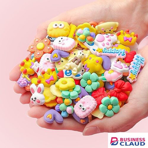 20 PCS/Set Tiny Random Style 3D Soft Glue Patch In The Hot Sale Mobile Phone Case Decorative Three-Dimensional Cartoon Soft Glue Patch Cute Shape Casually Paste With Tape Back Glue