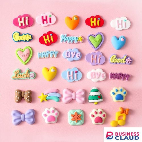 20 PCS/Set Tiny Random Style 3D Soft Glue Patch In The Hot Sale Mobile Phone Case Decorative Three-Dimensional Cartoon Soft Glue Patch Cute Shape Casually Paste With Tape Back Glue in The-hot-sale-mobile-phone-case-decorative-three-d