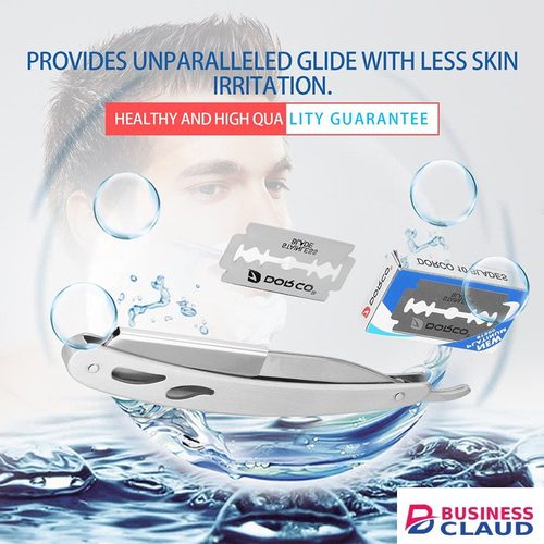 Stainless Steel Folding Knife With 10 Blades Barber Hair Removal Kit Clipper Men's Straight Hairdresser Razor Hair Removal Shaving Armpit Hair Pubic Hair Folding Razor Hair Removal Tool in 1-l-uodais-hair-repair-oil-serum-nodeg5-noir-curl-keeper-spray-smoothing-damaged-hair-treatment