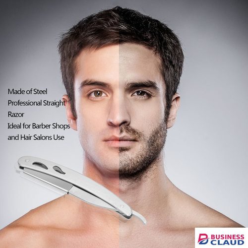 Stainless Steel Folding Knife With 10 Blades Barber Hair Removal Kit Clipper Men's Straight Hairdresser Razor Hair Removal Shaving Armpit Hair Pubic Hair Folding Razor Hair Removal Tool in 1-l-uodais-hair-repair-oil-serum-nodeg5-noir-curl-keeper-spray-smoothing-damaged-hair-treatment