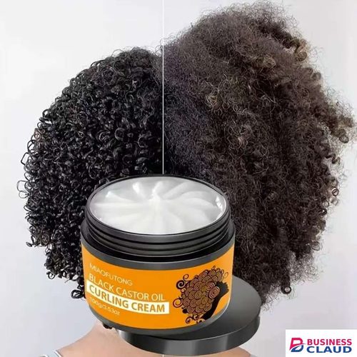 Black Castor Oil Curl Enhancing Cream - Provides Long-Lasting Hold And Moisture, Suitable for All Hair Types, an Ideal Choice for Dry And Curly Hair. in Kenya-premium-incense-scent