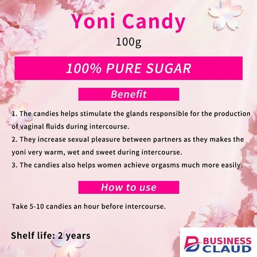 YONI CANDY/ PUNANI CANDY FOR VAGINAL DRIPPING AND LIBIDO BOOST FOR WOMEN in Muscles-and-joints-100g