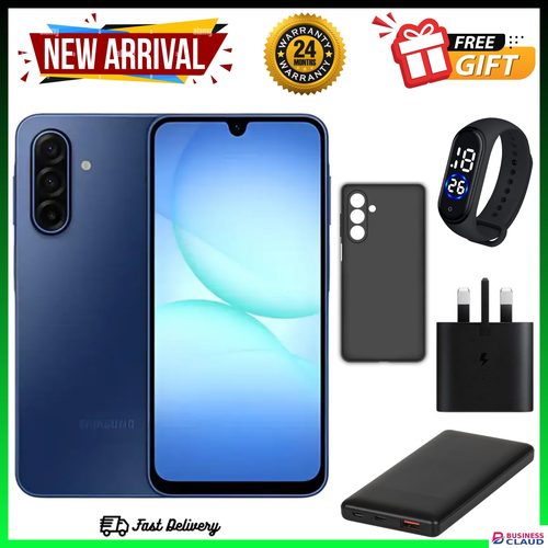 Brand New SUPER SALE DEALS???????? !!!!!!! BRAND NEW Samsung Galaxy A17 5G 6.7'' 256GB ROM + 8GB RAM 5000 mAh 50 MP+ 13 MP camera Android 15 Super AMOLED Fingerprint (side-mounted) smartphones+FREE GIFTS Deals Sale in Built-charging-cable-and-22-5w-fast-charging