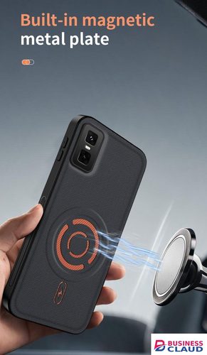 Magnetic Fabric Texture Shockproof Phone Case for Infinix GT 30 Pro Support Wireless Charging Cover in Cables-led-light-flashlight