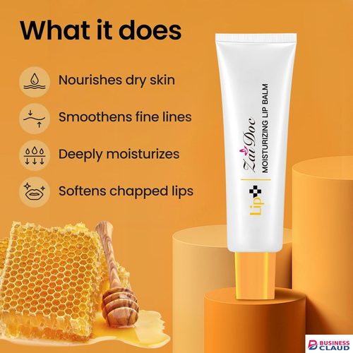 ZaiDoc 10g Honey Moisturizing Lip Balm - Intensive Repair for Dry Cracked Lips, 24H Long Lasting Hydration, Natural Lip Glow & Treatment for Smooth Lips in Kenya-premium-incense-scent