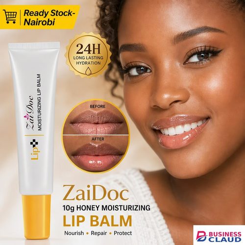 ZaiDoc 10g Honey Moisturizing Lip Balm - Intensive Repair for Dry Cracked Lips, 24H Long Lasting Hydration, Natural Lip Glow & Treatment for Smooth Lips