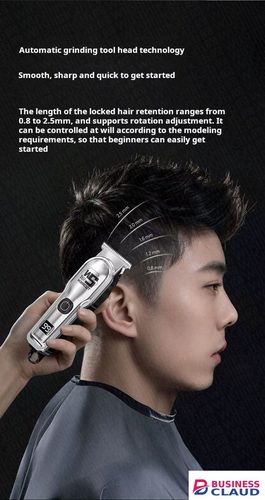 Professional Hair Clipper USB Electric Rechargeable Electric Hair Clipper Professional Hair Trimmer Electric Hair Clipper Oil Head Carved Bald Wigs Hair Cutting Tools Shaping Shaving Machine in Kenya-premium-incense-scent